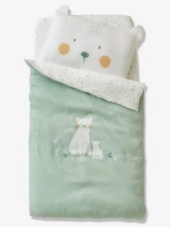 Devant -Moulin Roty Soldes Boutique drap housse bebe en gaze de coton my little bear 1