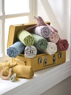 Devant -Moulin Roty Soldes Boutique drap housse bebe uni oeko tex 1